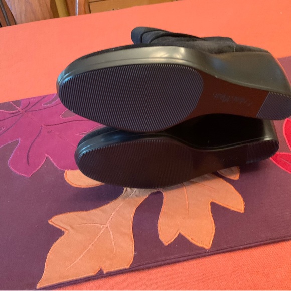 CALVIN KLEIN Suede Wedge Boots - Picture 6 of 6